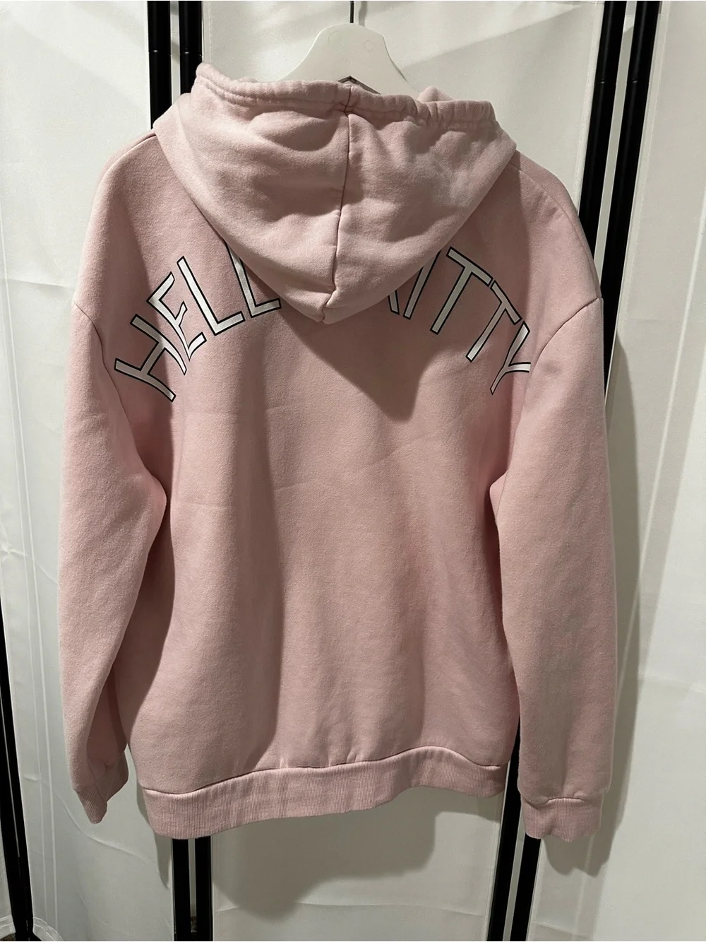 Hello Kitty Light Pink Holiday Hoodie Sweater